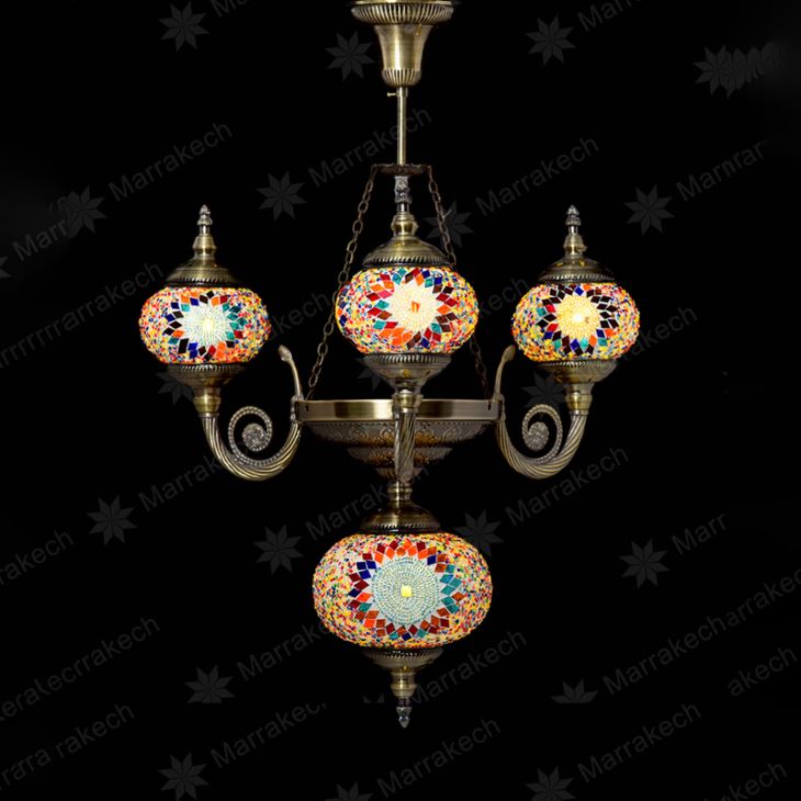 Turkish Mosaic Pendant Lamp